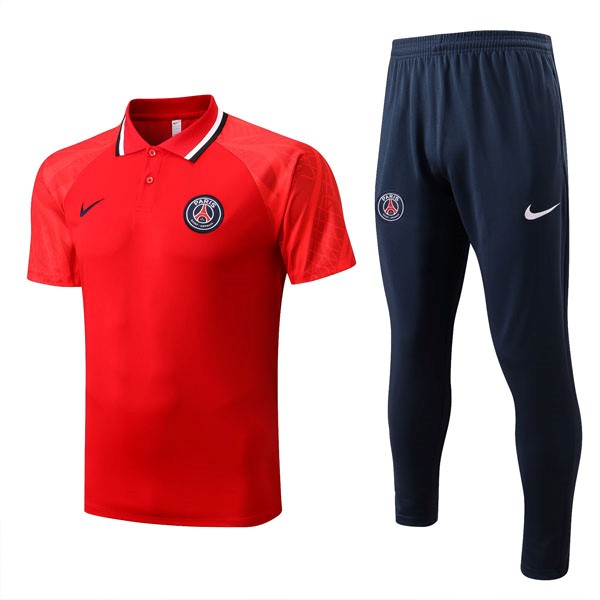 Polo PSG Set Completo 22/23 Rosso